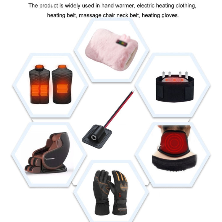 Sewing Wire Charging Thermal Products Busbar Cord Protective Equipment Heating Power Cord, DC35135, DC5521, Micro, Type-C