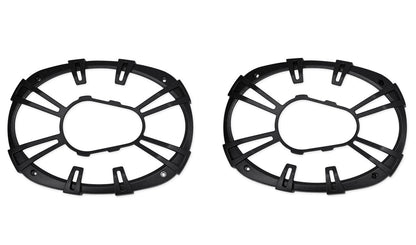 Pair of 6x9 Speaker Grill Covers for Kicker 43DSC69304 D-Series Speakers