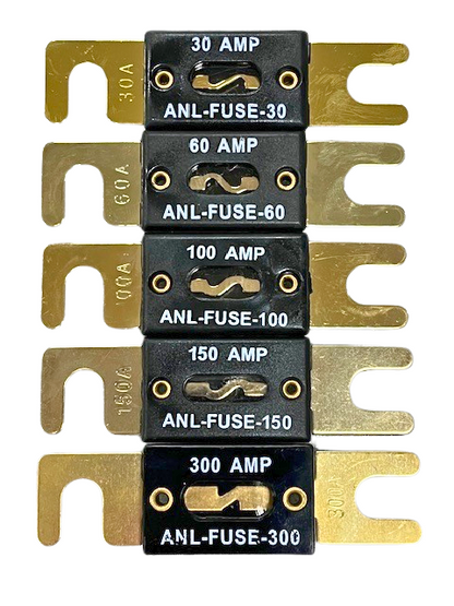 ANL Fuse With Cable Kit Inverter Radio Amplifier Battery RV Car Truck Trailer Camping Off-Grid Applications