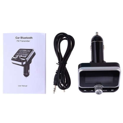 BC32 Dual USB Charging Bluetooth Hand-free Car Charger FM Transmitter MP3 Music Player Car Kit, Support Hands-Free Call & Micro SD Recording & Voltage Detection, BC32