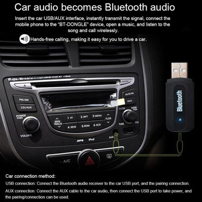 M1 Bluetooth Audio Transmitter Receiver Adapter Portable Audio Player, M1