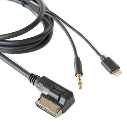 Car MMI AUX Audio Interface Cable For Mercedes-Benz W/ Charging For Iphone5 6 6Plus