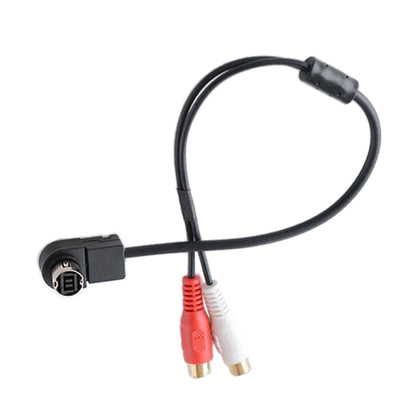 AUX Cable for JVC Head Unit J-link to 2 RCA Input Adapter KS-U57 KS-U58