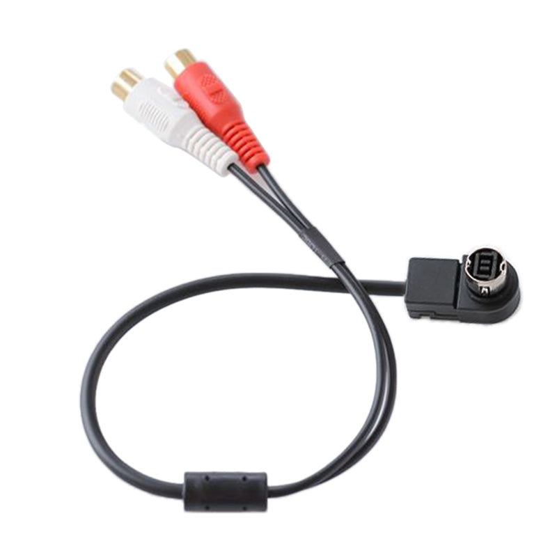 AUX Cable for JVC Head Unit J-link to 2 RCA Input Adapter KS-U57 KS-U58