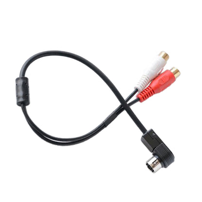 AUX Cable for JVC Head Unit J-link to 2 RCA Input Adapter KS-U57 KS-U58