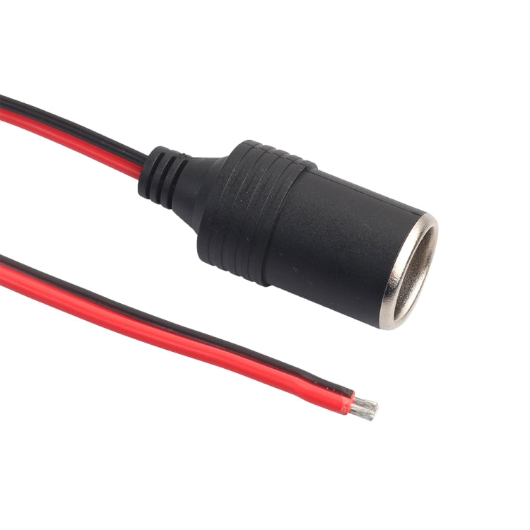 3360 12-24V 10A DIY Soldered Cigarette Lighter Charger Female Plug Socket, 30cm, 1m