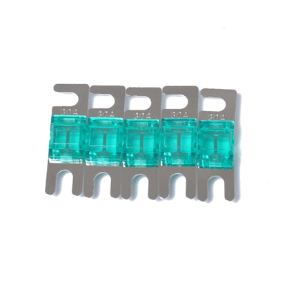 5 PCS Car Audio AFS Mini ANL 30A Fuse Nicked Plated