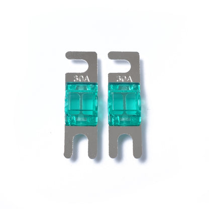 5 PCS Car Audio AFS Mini ANL 30A Fuse Nicked Plated