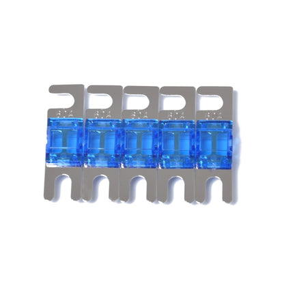 5 PCS Car Audio AFS Mini ANL 30A Fuse Nicked Plated