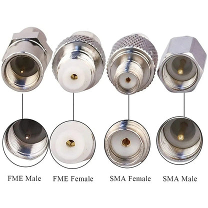 4 in 1 SMA to FME Adapter Set, 4 in 1 SMA to FME