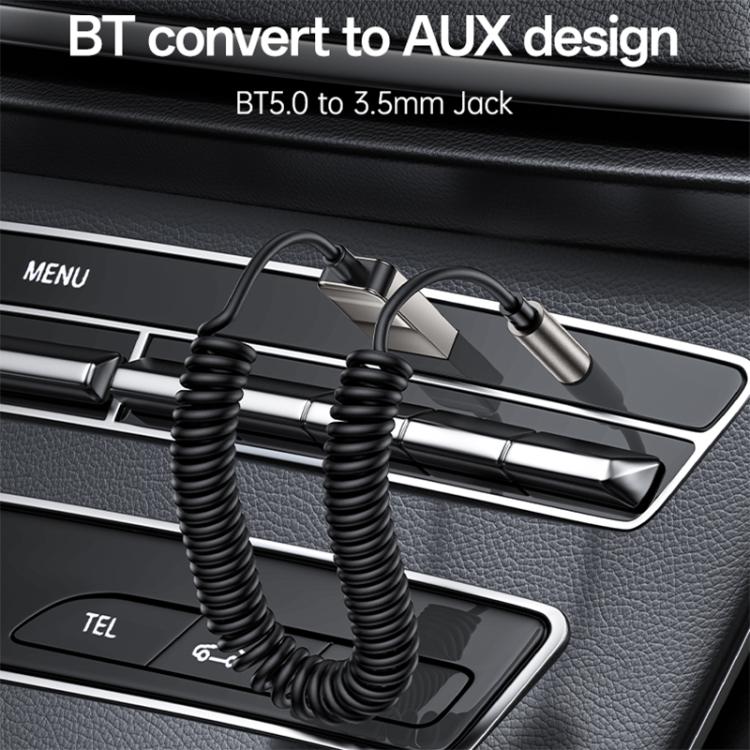 Yesido YAU82 AUX 3.5mm Car Bluetooth 5.0 Audio Adapter, YAU82