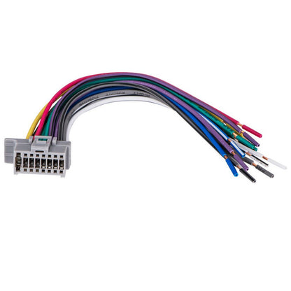 Alpine CDE-100 CDE-110 Wiring Harness 16 pin Wire Connector