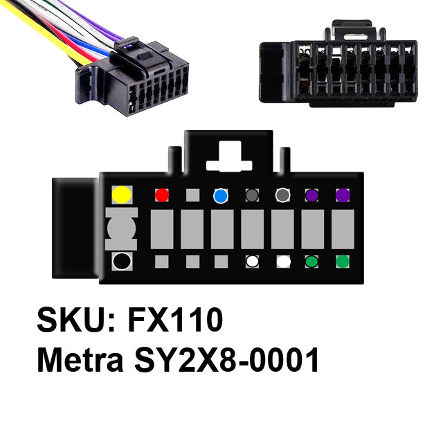 Sony 16 Pin to Universal - SY2X8-0001