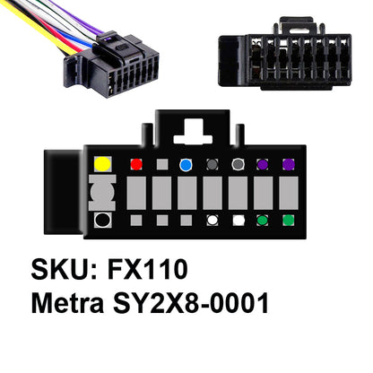 Sony 16 Pin to Universal - SY2X8-0001