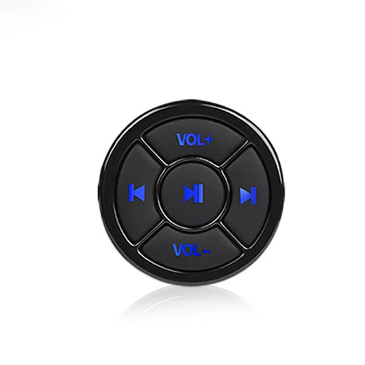 Car Mobile Phone Remote Control Bluetooth Wireless Multimedia Button Remote Control Music Playback Selfie, Black, Black With Buckle