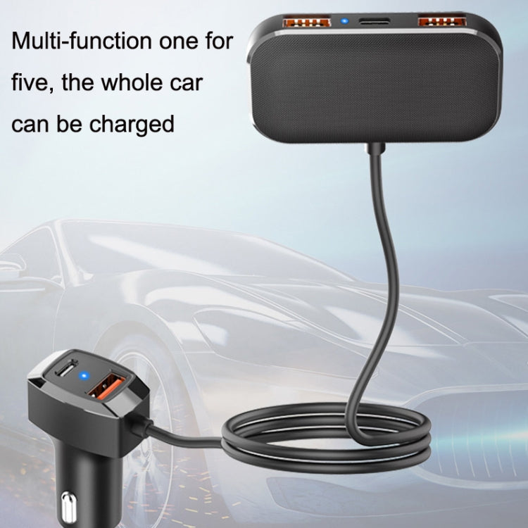 5 In 1 Mobile Phone Fast Recharge Car Charger, SC02