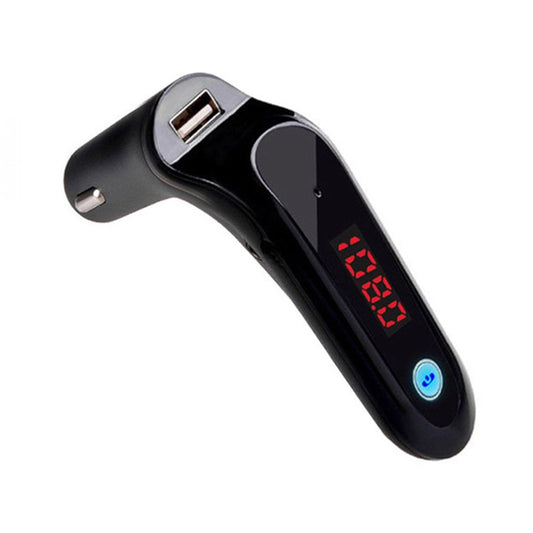 S7 Smart Digital Display Music Player Calling Car Charger, S7 Black, S7 Silver