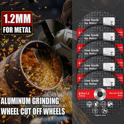 HILDA Grinding Tools Li-Ion Angle Grinder Accessories, Saw Blade, Grinding Disc, Dry Cutting Blade