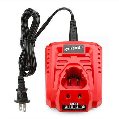 N12 For Milwaukee 10.8/12V Electric Tool Lithium Battery Fast Charger, US, EU, UK, AU