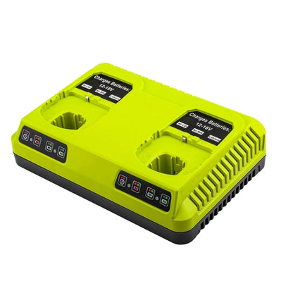 For RYOBI P108 / P117 12-18V Lithium Nickel Battery Dual Port Charger, EU, US, UK, AU