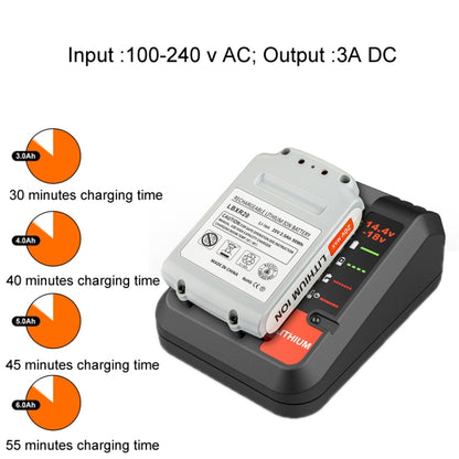 For BlackDeck 14.4~20V3A Tool Lithium Battery Charger, UK Plug, US Plug, EU Plug, AU Plug