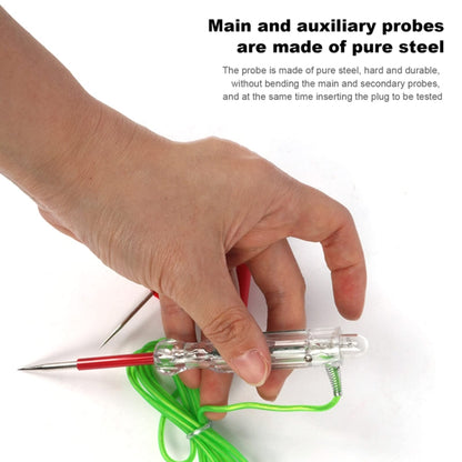 Automotive Maintenance Test Pen Set Multifunctional Electricity Measuring Tester Light Tool, 5pcs /Set