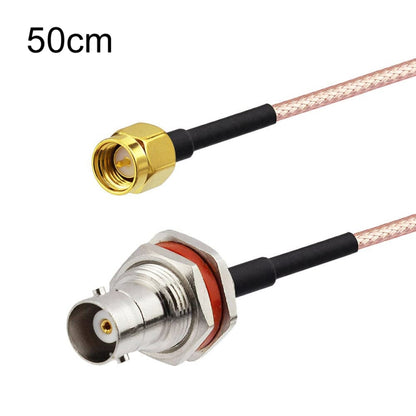 SMA Male To BNC Waterproof Female RG316 Coaxial RF Adapter Cable, 15cm, 30cm, 50cm, 100cm