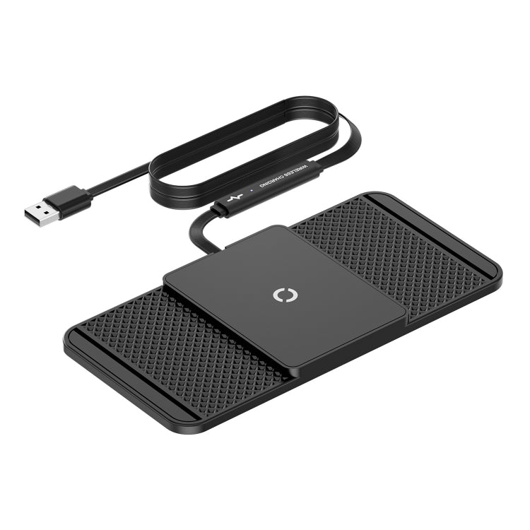 Avoid Camera Universal Car Wireless Charger Anti-slip Mat, USB Interface 1m, USB Interface 0.3m, TYPEC Interface 1m, TYPEC Interface 0.3m