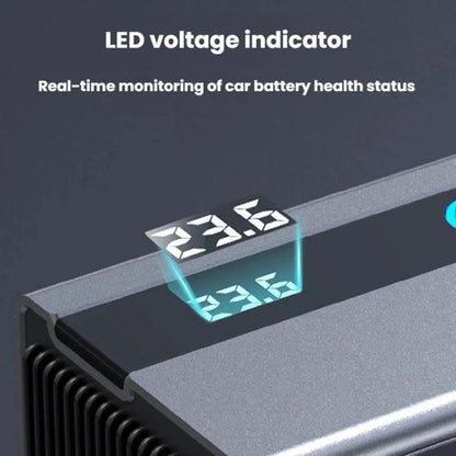 1 To 9 Car Cigarette Lighter With Independent Switches Voltage Display & Retractable Cable Car Charger, GE08