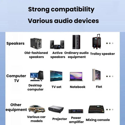 GT77 NFC Bluetooth Receiver & Transmitter With Ambient Light Car Audio Amplifier & Audio Converter, GT77
