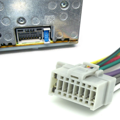 Alpine CDE-100 CDE-110 Wiring Harness 16 pin Wire Connector