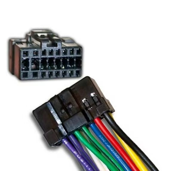 Panasonic Wiring Harness Car Stereo 16 pin A Wire Connector