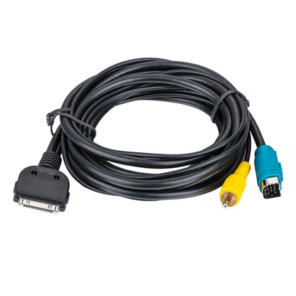 KCE-435iV Video Cable for Alpine IVA-D106, others to iPod, iPhone