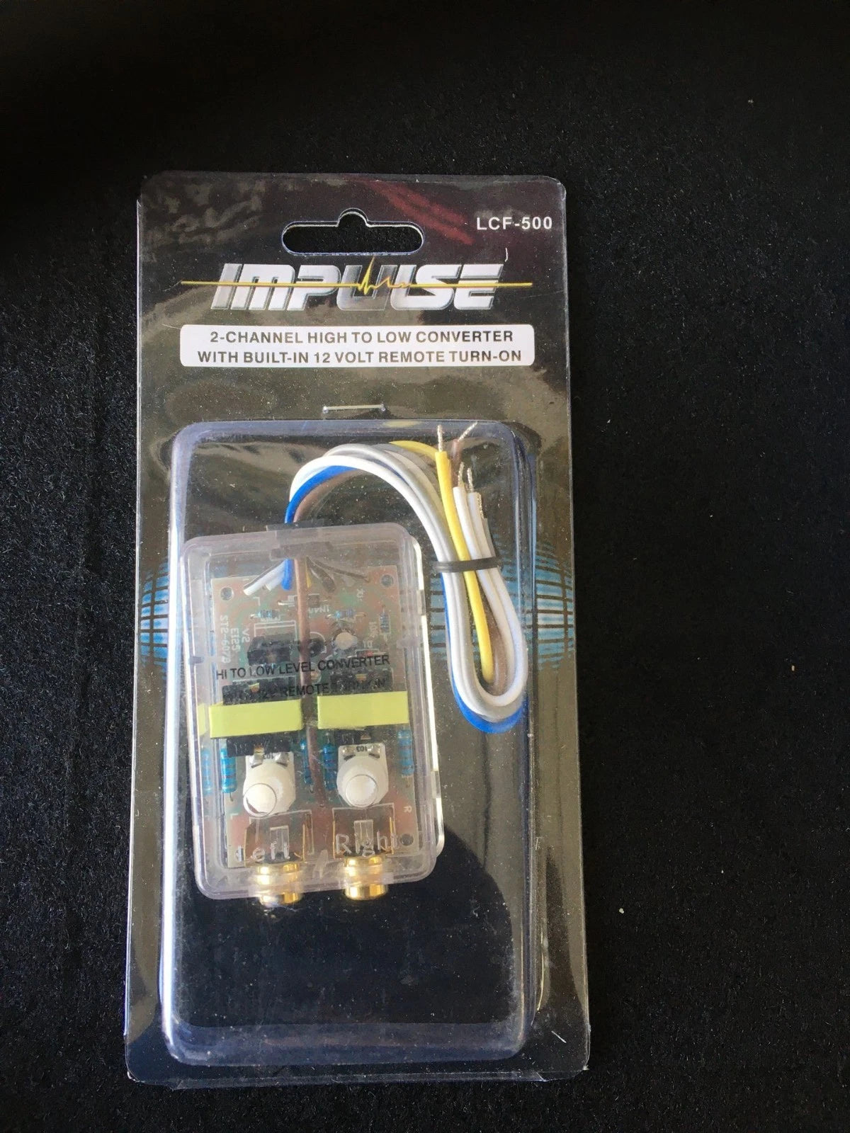 2-Channel High to Low Converter with Built-in 12 Volt Remote Turn-On